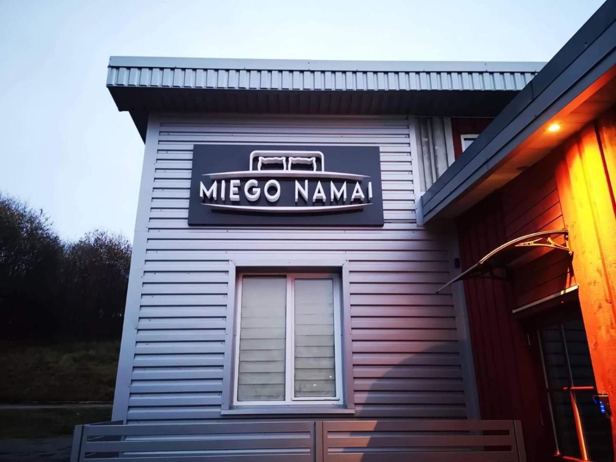 Albergue Miego Namai Gargždai Exterior foto